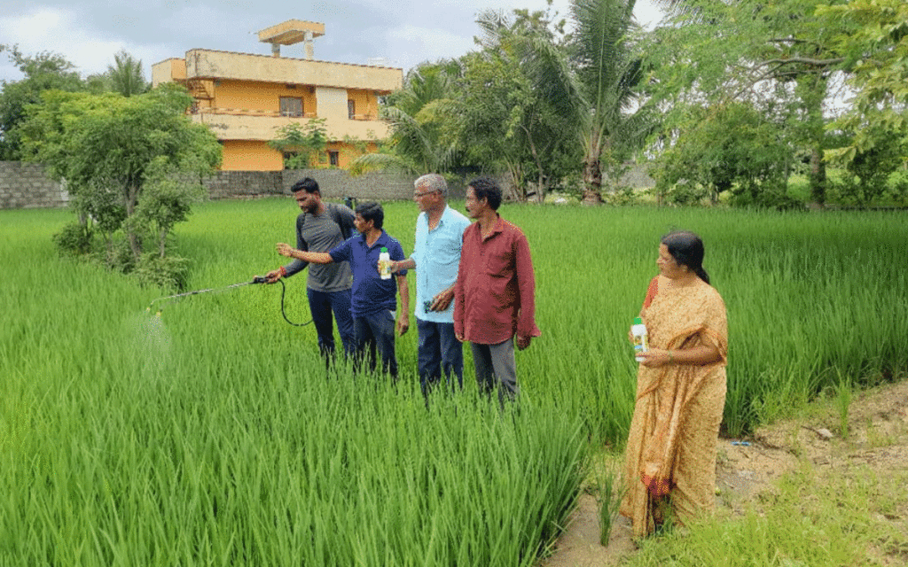 Bibinagar : 'నానో యూరియా, డీఏపీ వాడకంతో తక్కువ ఖర్చు ఎక్కువ లాభాలు'