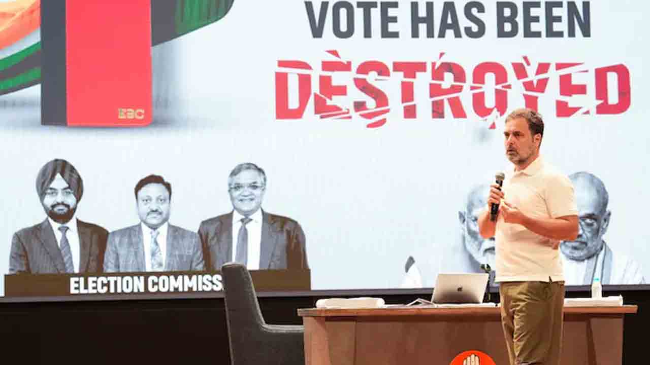 Election Commission | ‘ప్రజలను తప్పుదోవ పట్టించకండి’.. రాహుల్‌ గాంధీకి ఈసీ వార్నింగ్..!