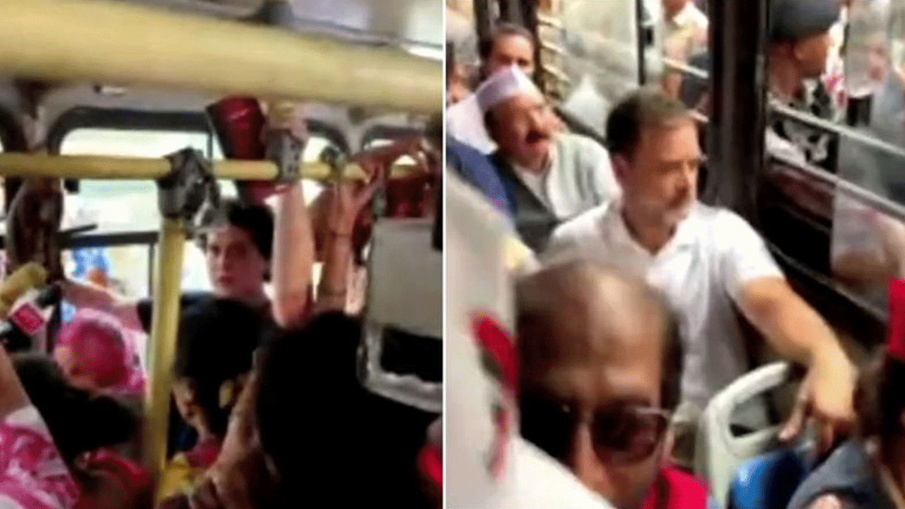 Rahul Gandhi: రాహుల్, ప్రియాంకా గాంధీల‌ను అదుపులోకి తీసుకున్న పోలీసులు