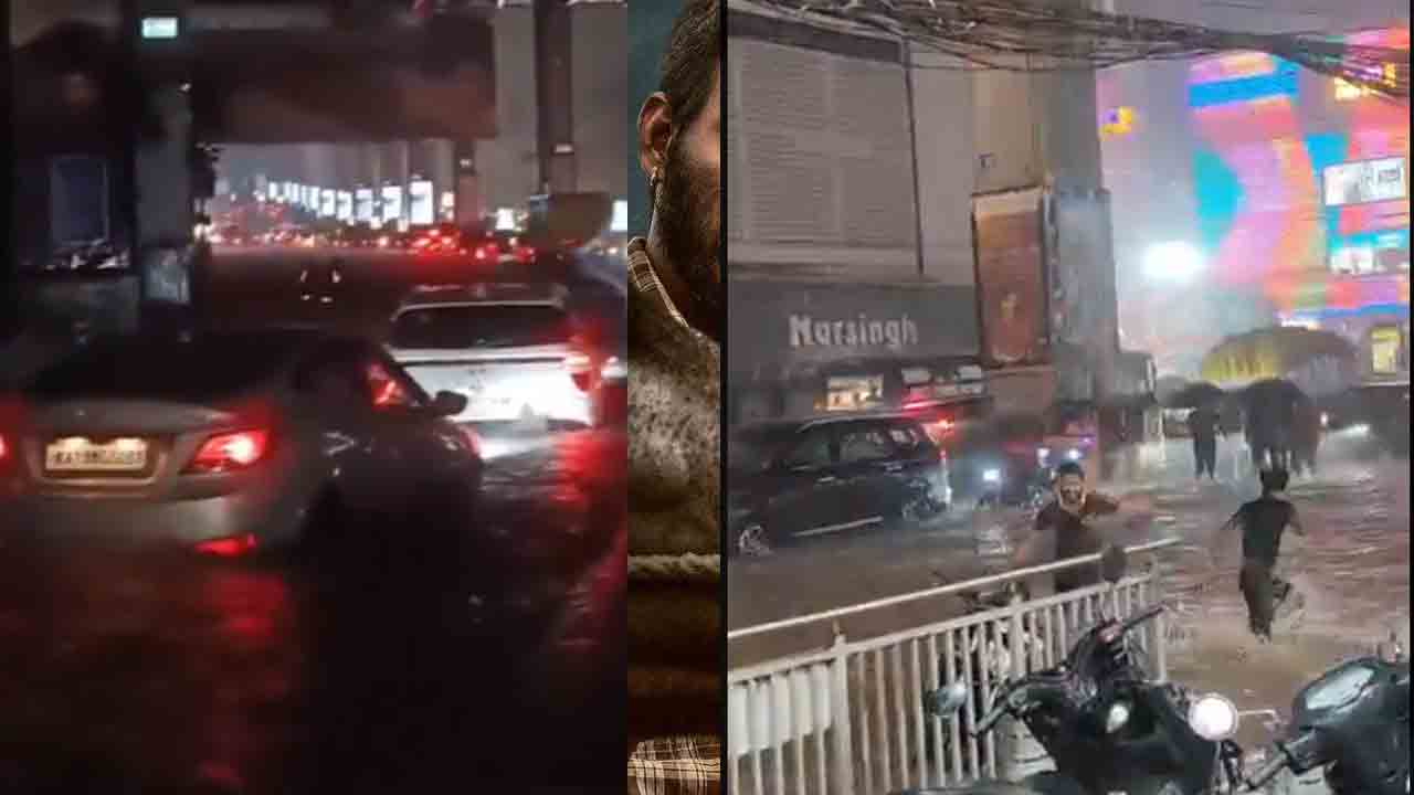 Rains | వరద నీటిలో పడవల్లా కార్లు.. వర్ష సూచనలు ఎలా ఉన్నాయంటే..?