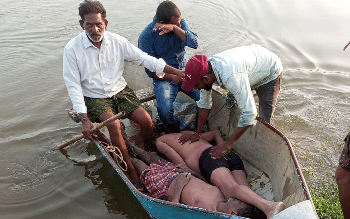 Madhira : నాగులవంచ రెడ్డిచెరువులో గల్లంతైన మత్స్యకారుల మృతదేహాలు లభ్యం