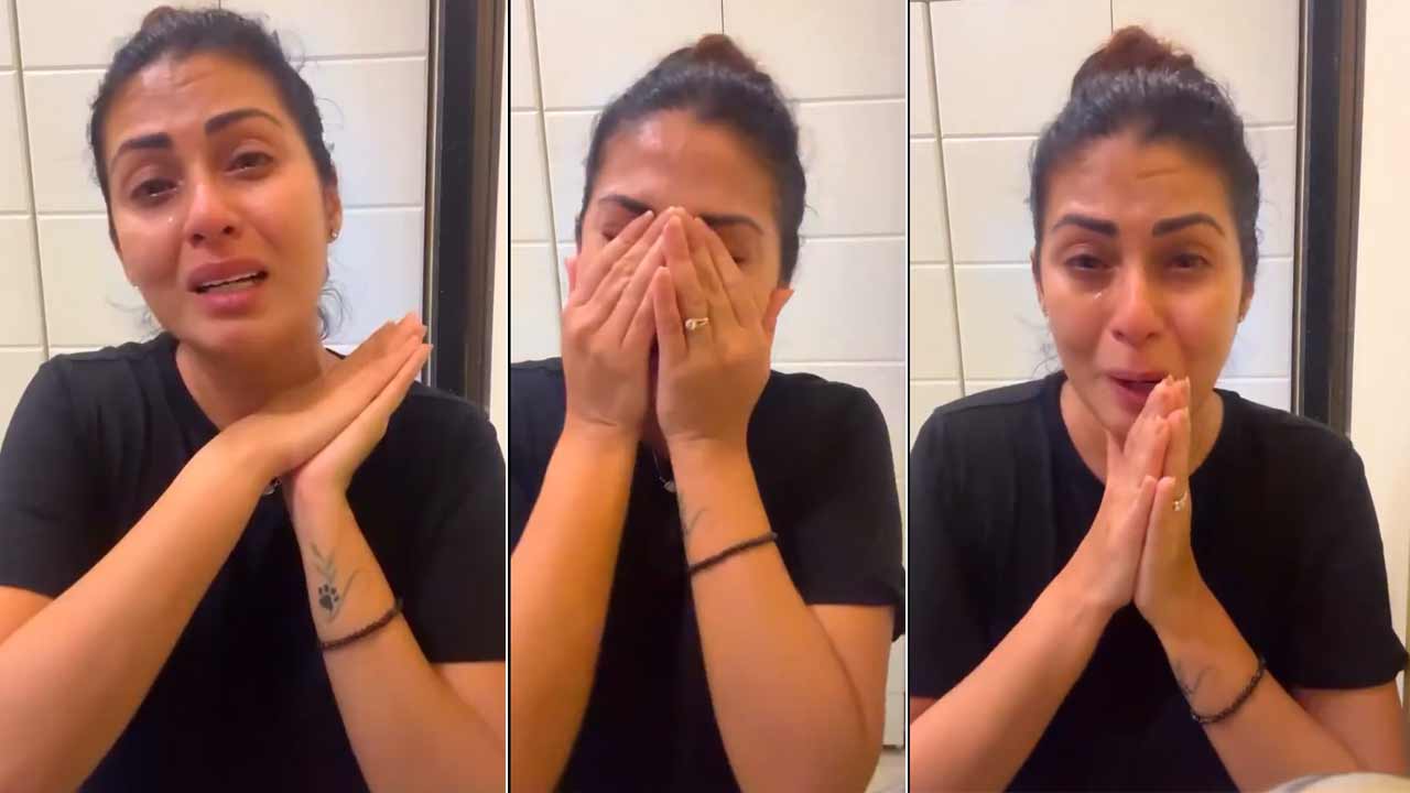 Sadha |  వీధి కుక్కల కోసం వెక్కి వెక్కి ఏడ్చిన సదా.. వీడియో వైరల్‌