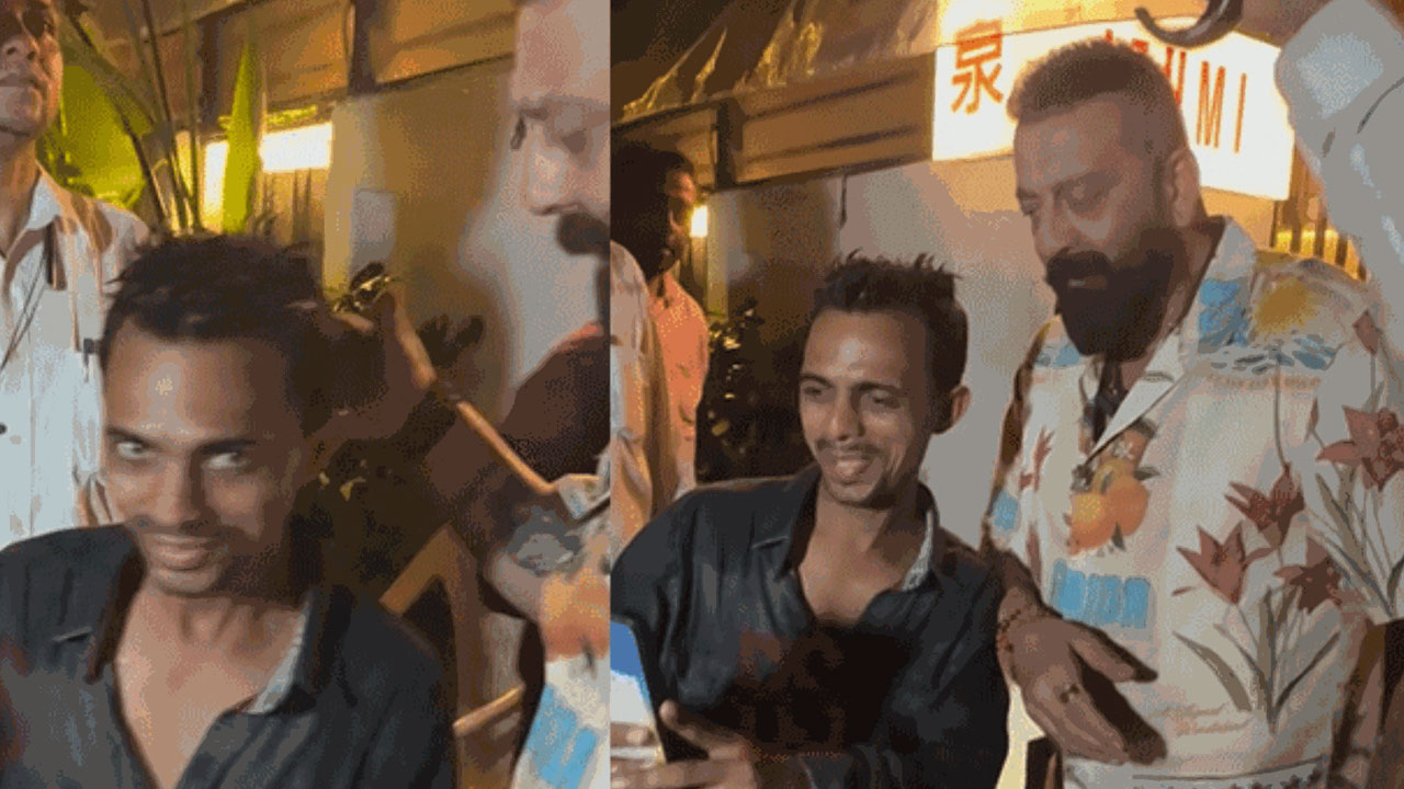 Sanjay Dutt | సంజూ భాయ్ అతడిని అలా కొట్టాడేంటి.. వైరల్ అవుతున్న వీడియో