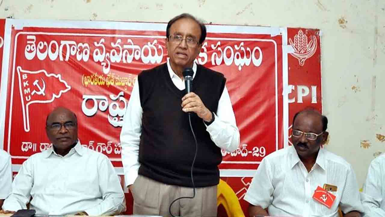 Suravaram Sudhakar Reddy | సురవం సుధాకర్ రెడ్డి మృతిపట్ల ప్రముఖుల సంతాపం..