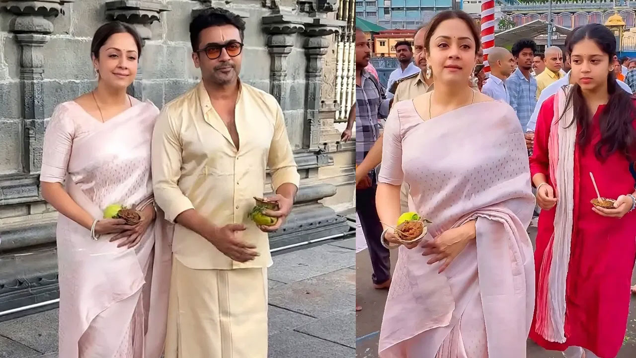 Suriya | చాలా రోజుల త‌ర్వాత ద‌ర్శ‌న‌మిచ్చిన సూర్య కూతురు.. జ్యోతికని మించిన అందం..