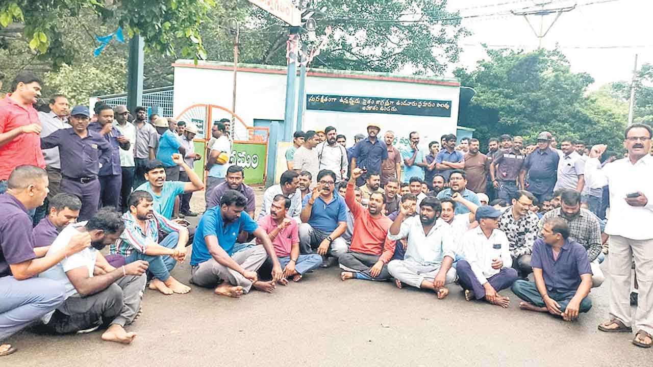 పని ఒత్తిడితోనే ప్రమాదాలు