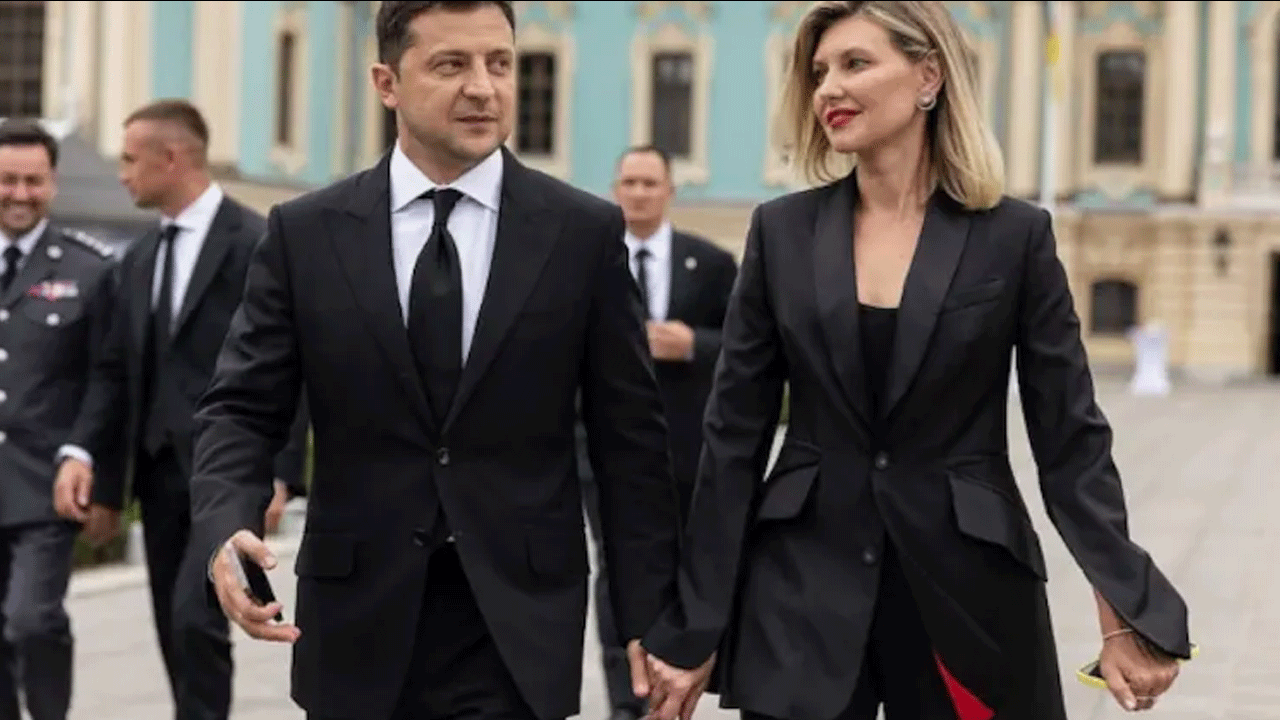 Ukrainian First Lady: జైపూర్‌లో జెలెన్‌స్కీ భార్య‌.. అలా వ‌చ్చి ఇలా వెళ్లారు!