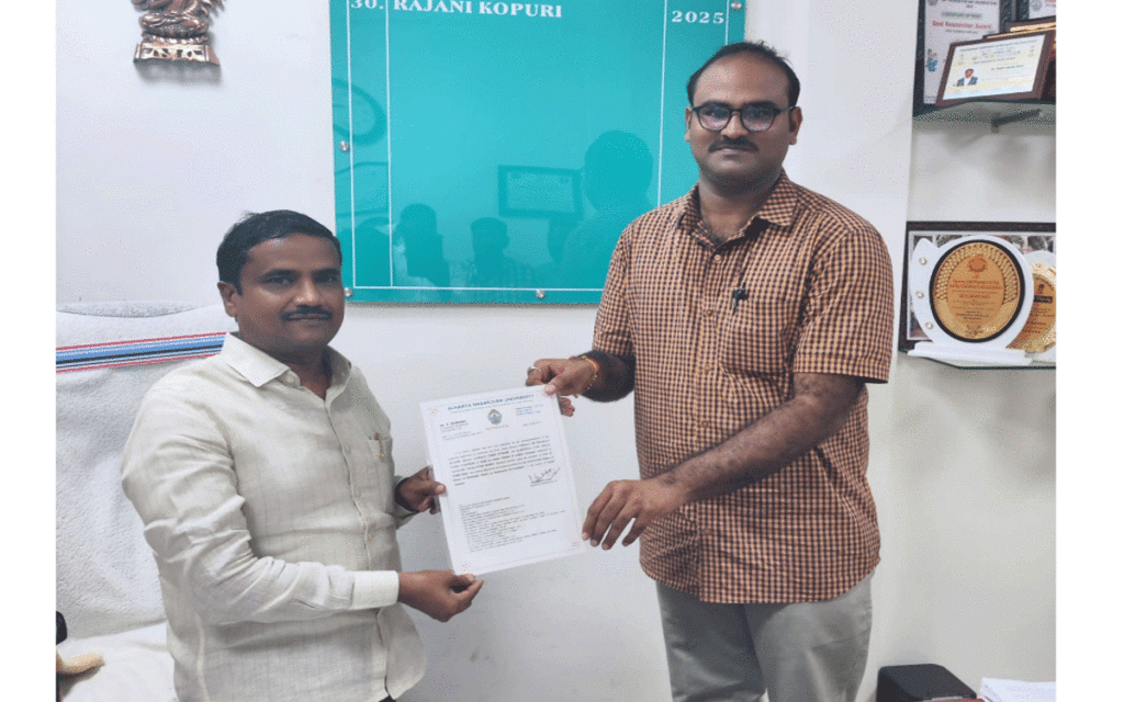 Suryapet : ప‌సునూరు వాసి మంద‌డి వెంక‌టేశ్‌రెడ్డికి ఏఎన్‌యూ డాక్ట‌రేట్‌
