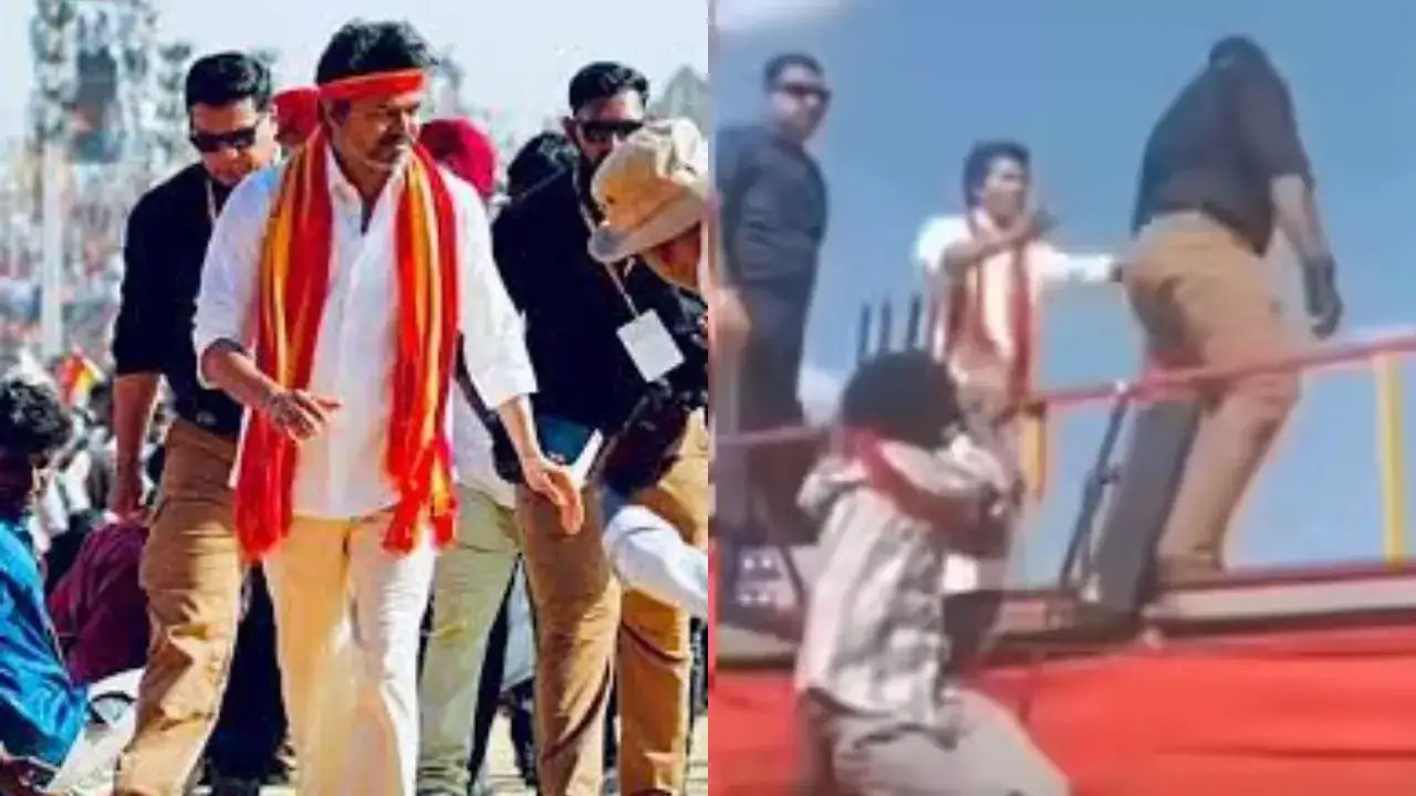 Vijay | అభిమానిని కింద‌కు తోసేసిన విజ‌య్ బౌన్స‌ర్.. హీరోపై కేసు న‌మోదు