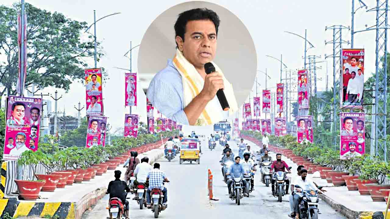 నేడు గద్వాలకు కేటీఆర్‌