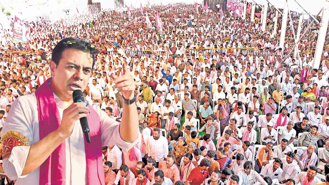 బీజేపీ, కాంగ్రెస్‌.. జాయింట్‌ వెంచర్‌ సర్కార్‌.. 12 ఏండ్లుగా ప్రజల్ని సతాయిస్తున్నయ్‌: కేటీఆర్‌