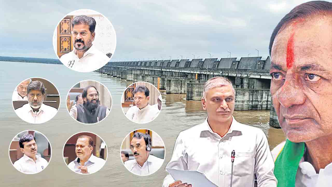 ఘోష్‌ నివేదిక తప్పుల తడక !.. శాసనసభలో కమిషన్‌ రిపోర్టుపై విరుచుకుపడ్డ బీఆర్‌ఎస్‌