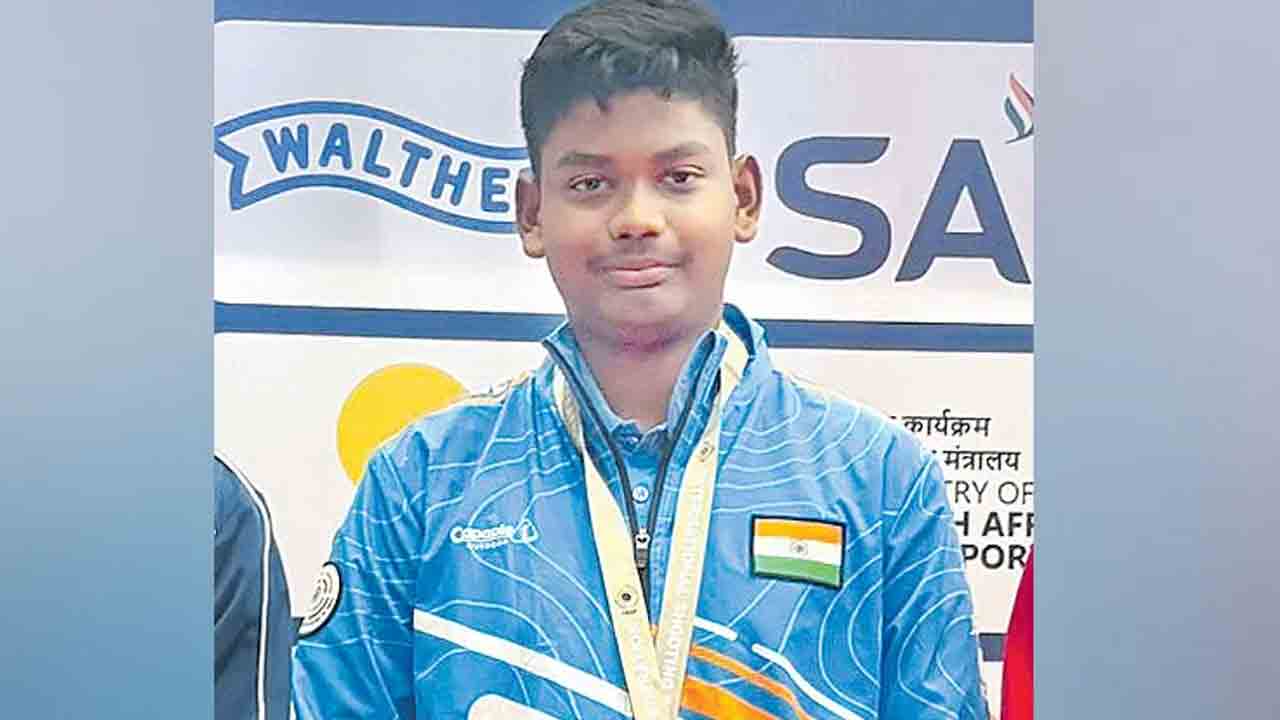 రశ్మిక, కపిల్‌ జోడీకి స్వర్ణం