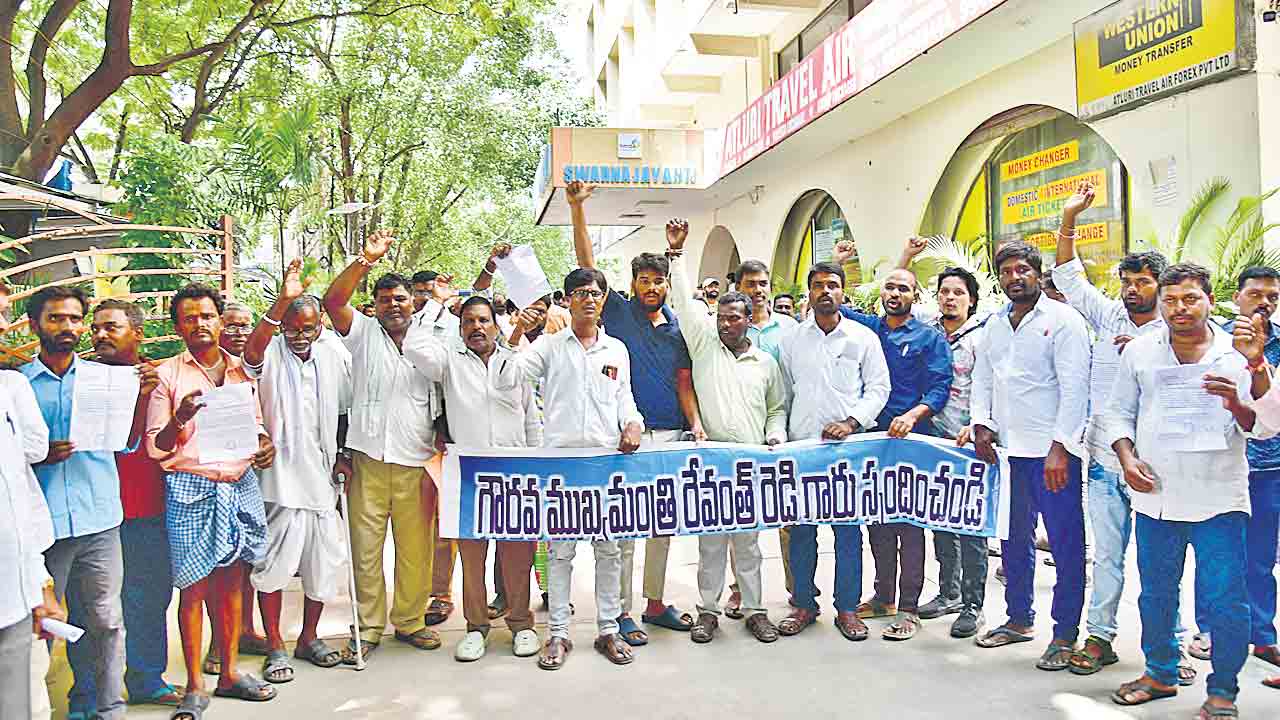 సర్కార్‌పై భగ్గుమన్న ట్రిపుల్‌ఆర్‌ రైతులు