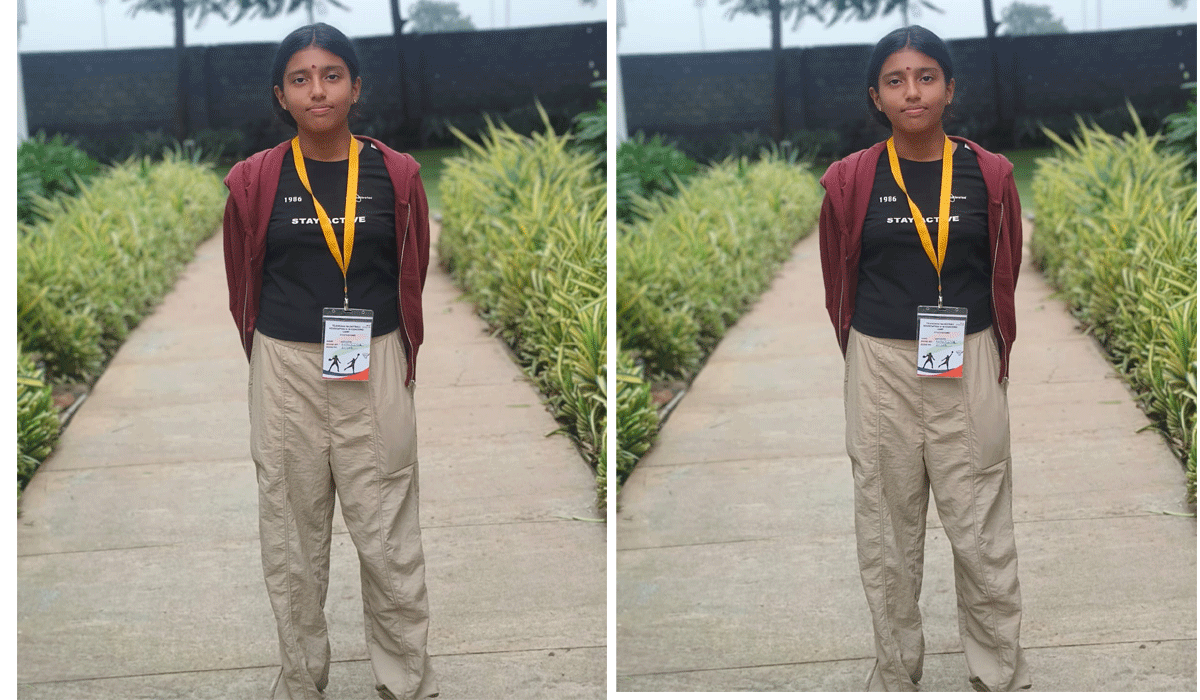 National level basketball tournament | జాతీయస్థాయి బాస్కట్ బాల్ టోర్నమెంట్ కి ఎంపికైన కేజీఆర్ స్కూల్ విద్యార్థిని