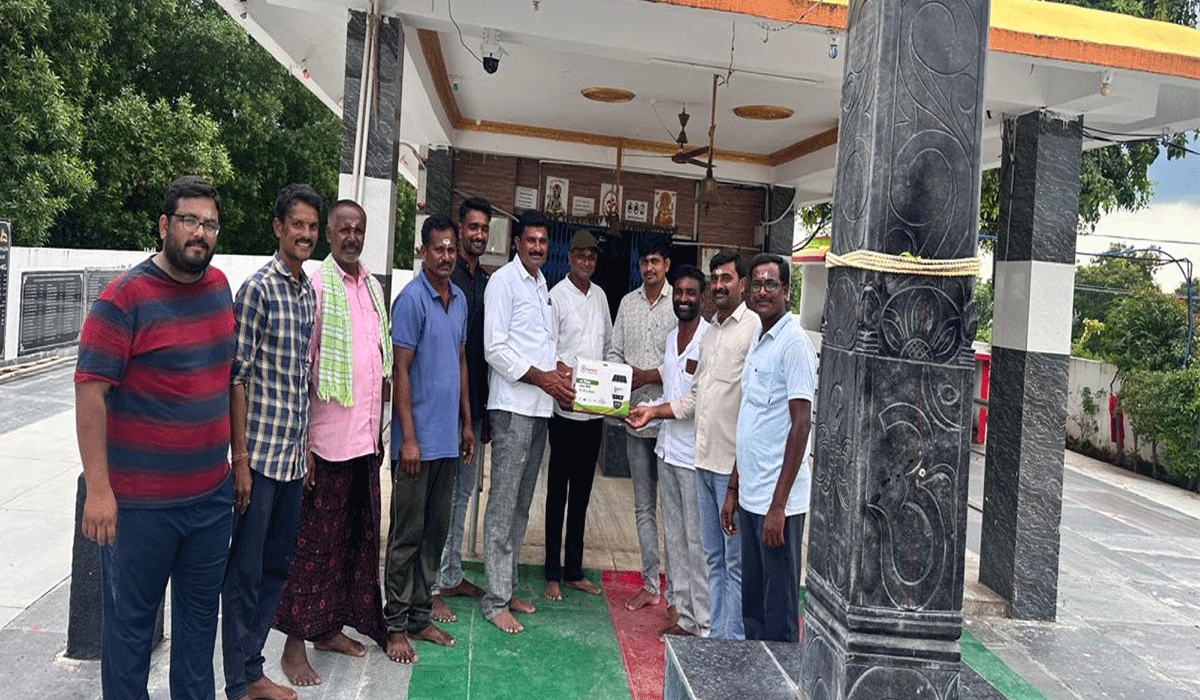 Solar CCTV |ఎన్ఆర్ఐ సౌజన్యంతో మేడారంలోని శ్రీ అమరేశ్వర ఆలయంలో సోలార్ సీసీ కెమెరాలు ఏర్పాటు