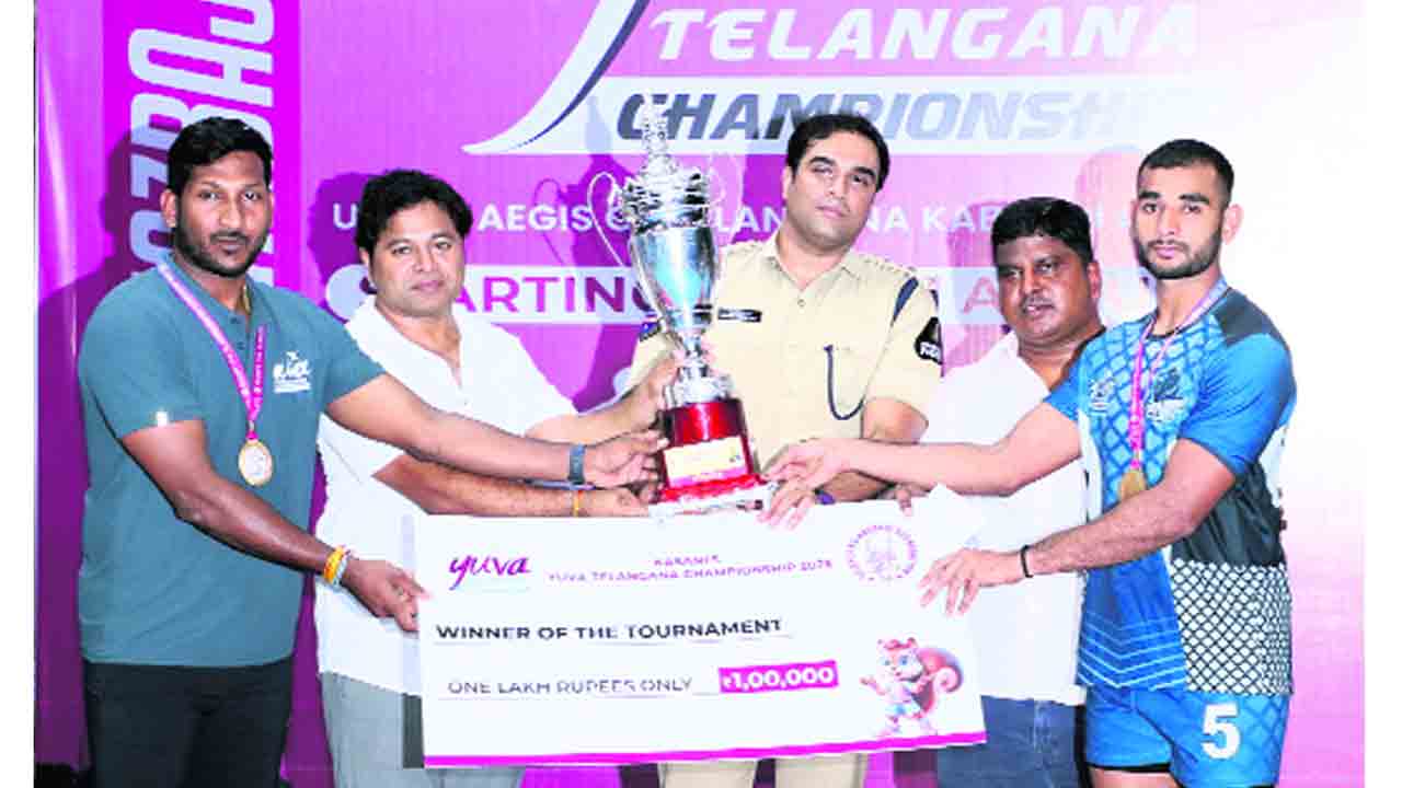 యువ తెలంగాణ కబడ్డీ విజేత జోగులాంబ