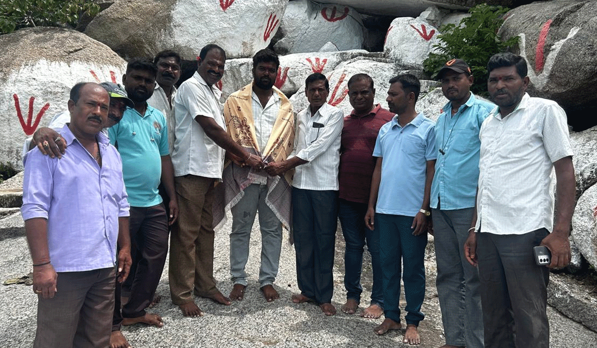 Appointed | శ్రీ లక్ష్మీనరసింహస్వామి ఆలయ కమిటీ చైర్మన్ చైర్మన్ గా కొలిపాక వేణు