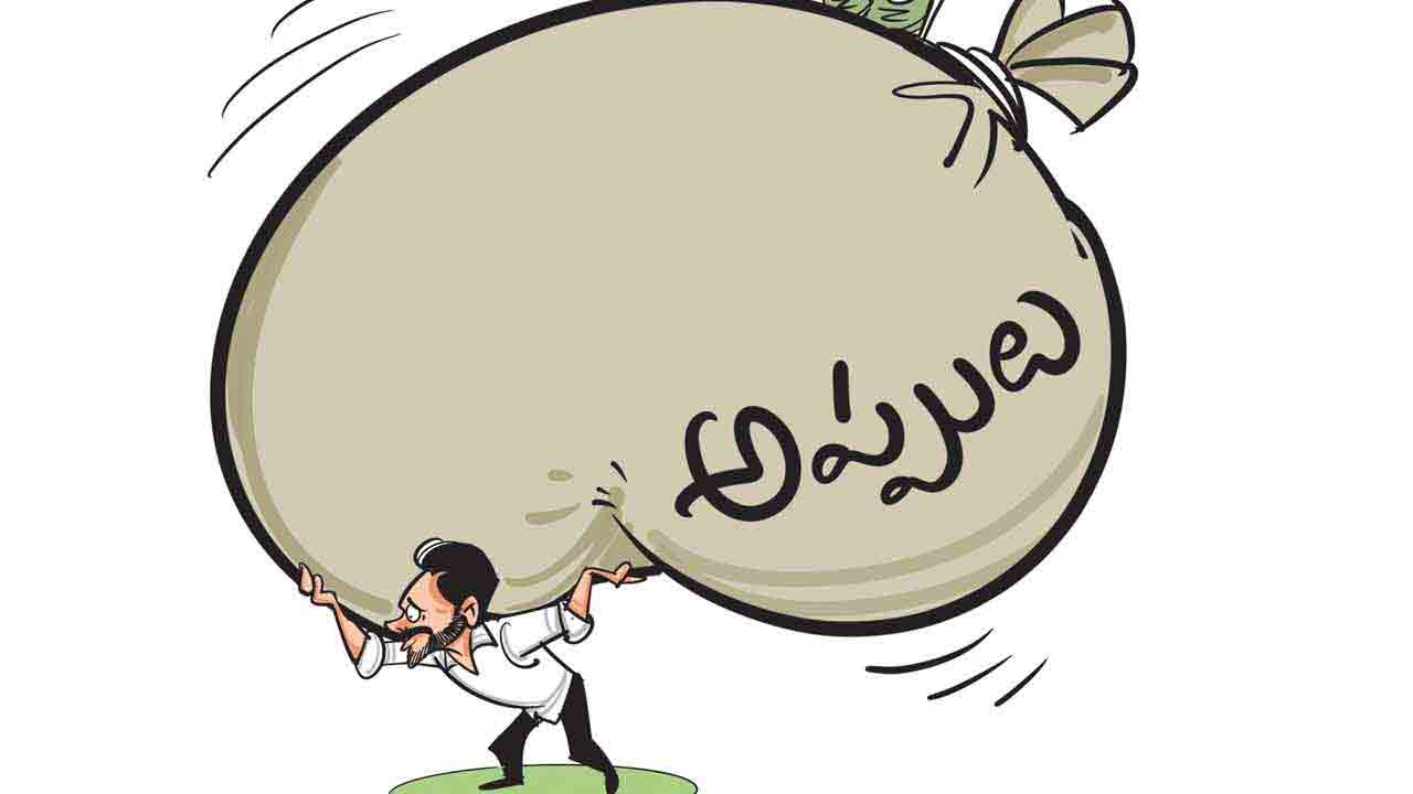 రాబడి 25%..అప్పులు 75%.. ఇక మిగిలింది 13 వేల కోట్లే