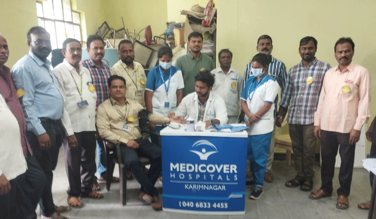 Medical camp | గోదావరిఖని ఎల్‌ఐసీ కార్యాలయంలో ఉచిత గుండె వైద్య శిబిరం