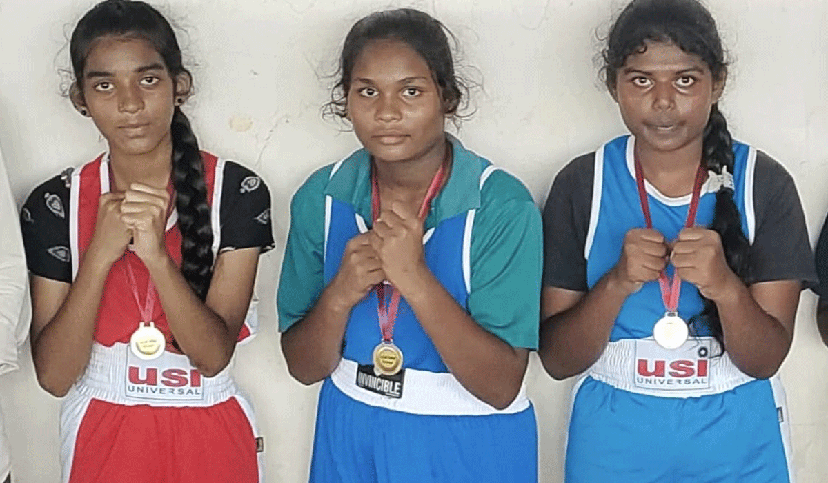 state-level boxing competitions | రాష్ట్రస్థాయి బాక్సింగ్ పోటీలకు కనగర్తి పాఠశాల విద్యార్థులు