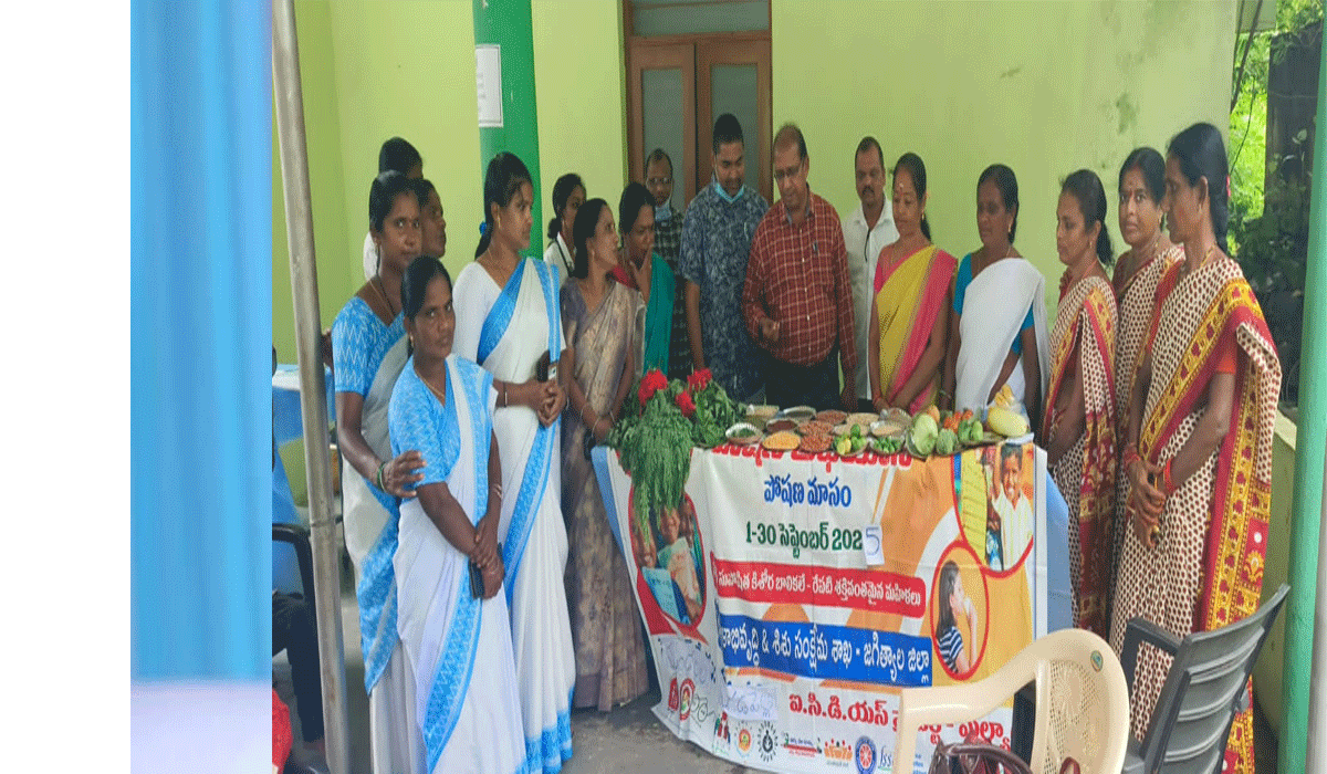 Complete health | పోషకాహారాలతోనే సంపూర్ణ ఆరోగ్యం.. జిల్లా ఉప వైద్యాధికారి శ్రీనివాస్