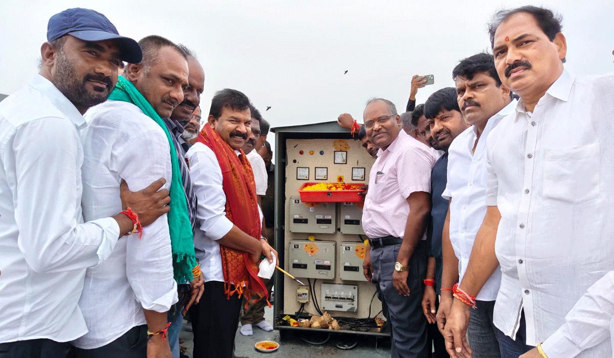 Kakatiya Canal | ఎల్‌ఎండీ నుండి కాకతీయ కెనాల్ కు  నీటి విడుదల