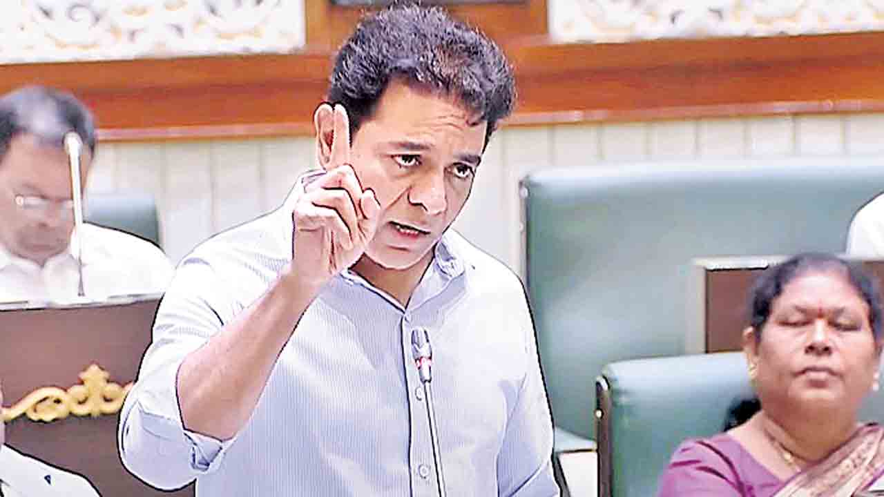 బీఆర్‌ఎస్‌.. బహుజన రాష్ట్ర సమితి.. బీసీ కోటాపై కాంగ్రెస్‌కు చిత్తశుద్ధి ఉంటే ఢిల్లీలో ఆమరణ దీక్ష చెయ్యండి : కేటీఆర్‌