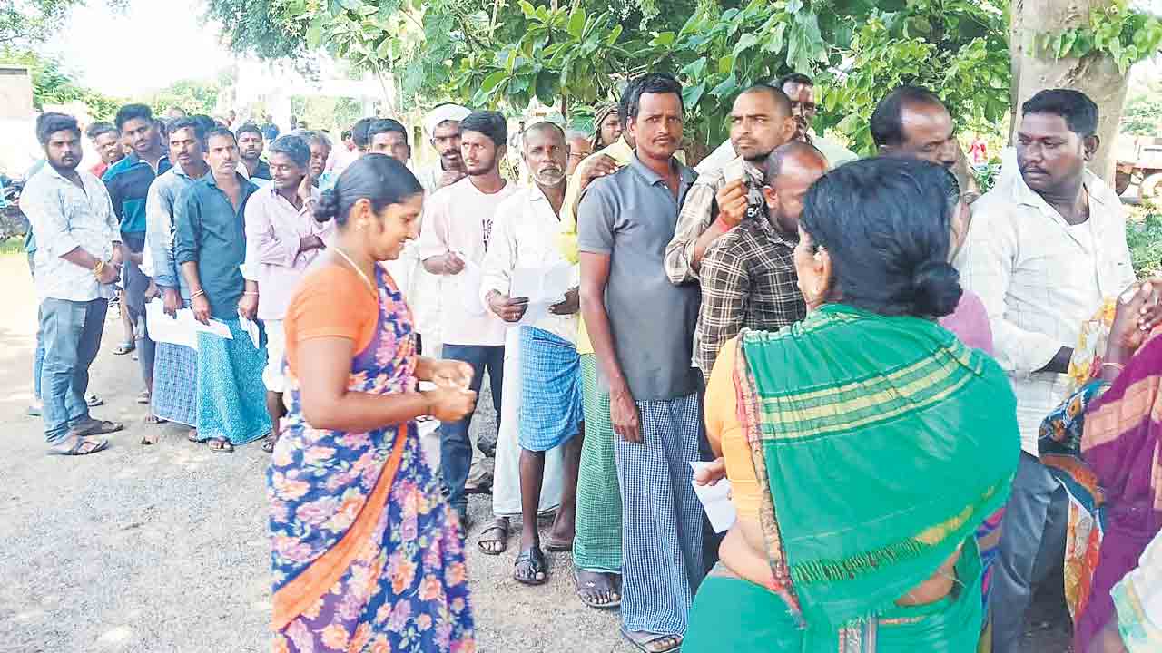 యూరియా కోసం అరిగోస