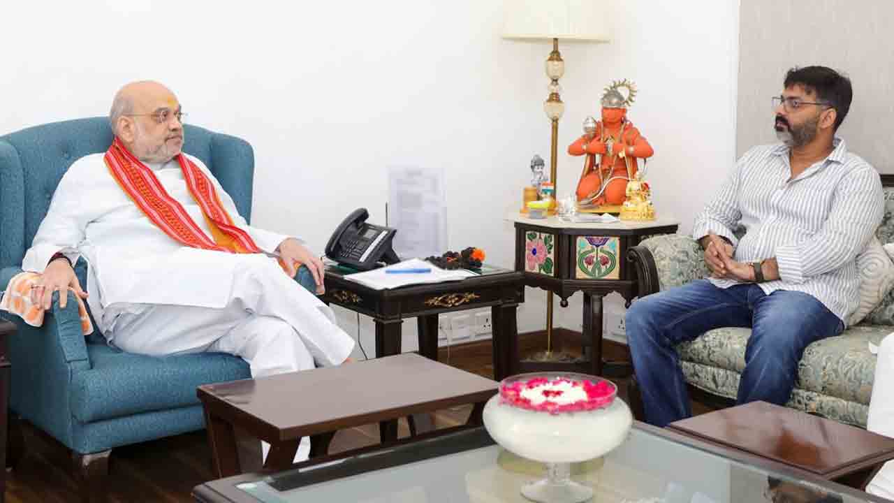 Pawan Singh | అమిత్‌ షాను కలిసిన భోజ్‌పురి సింగర్‌.. మళ్లీ బీజేపీలో చేరుతున్నాడా..!