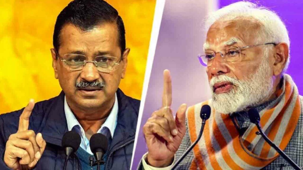 Arvind Kejriwal And Pm Modi