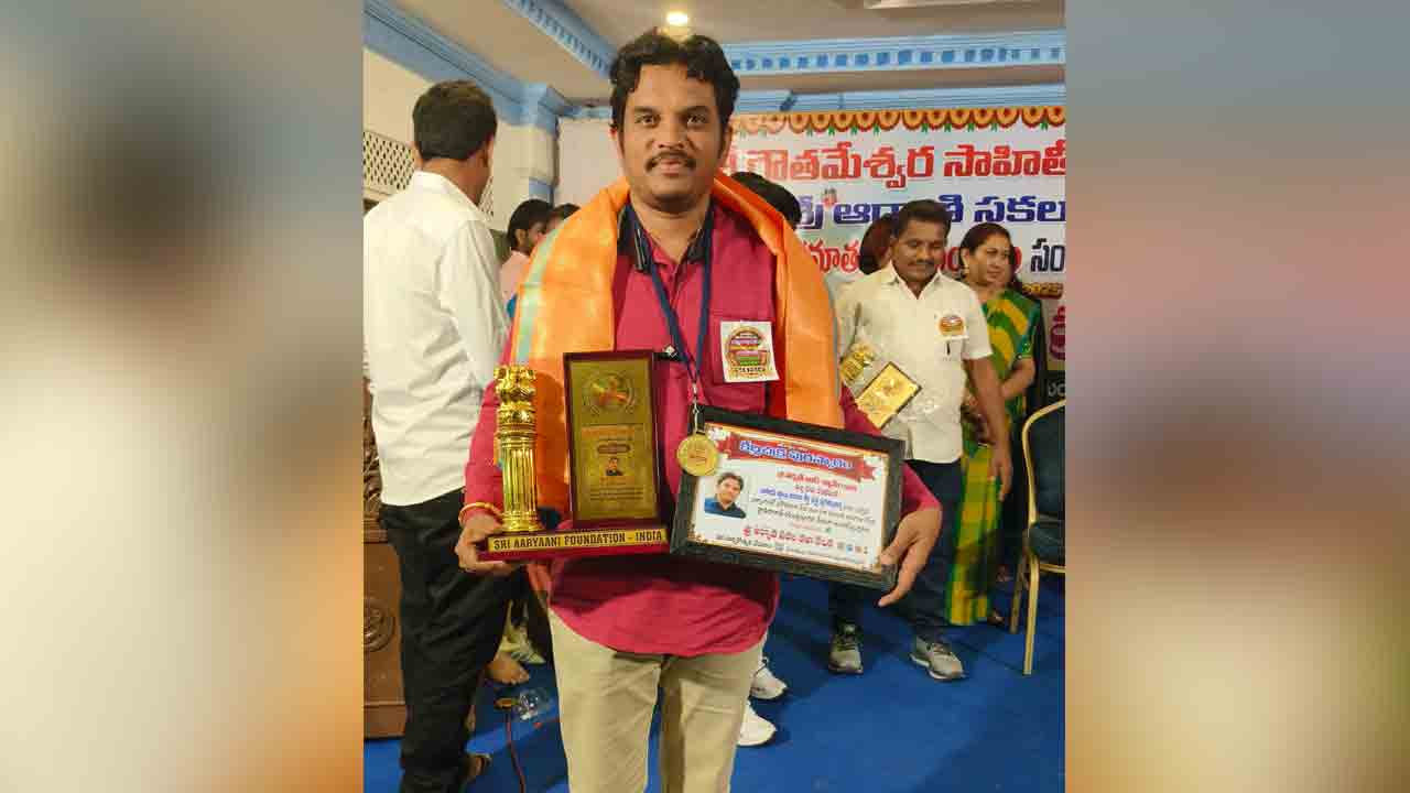 National Award | శిల్పకళాకారుడికి జాతీయ స్థాయి పురస్కారం