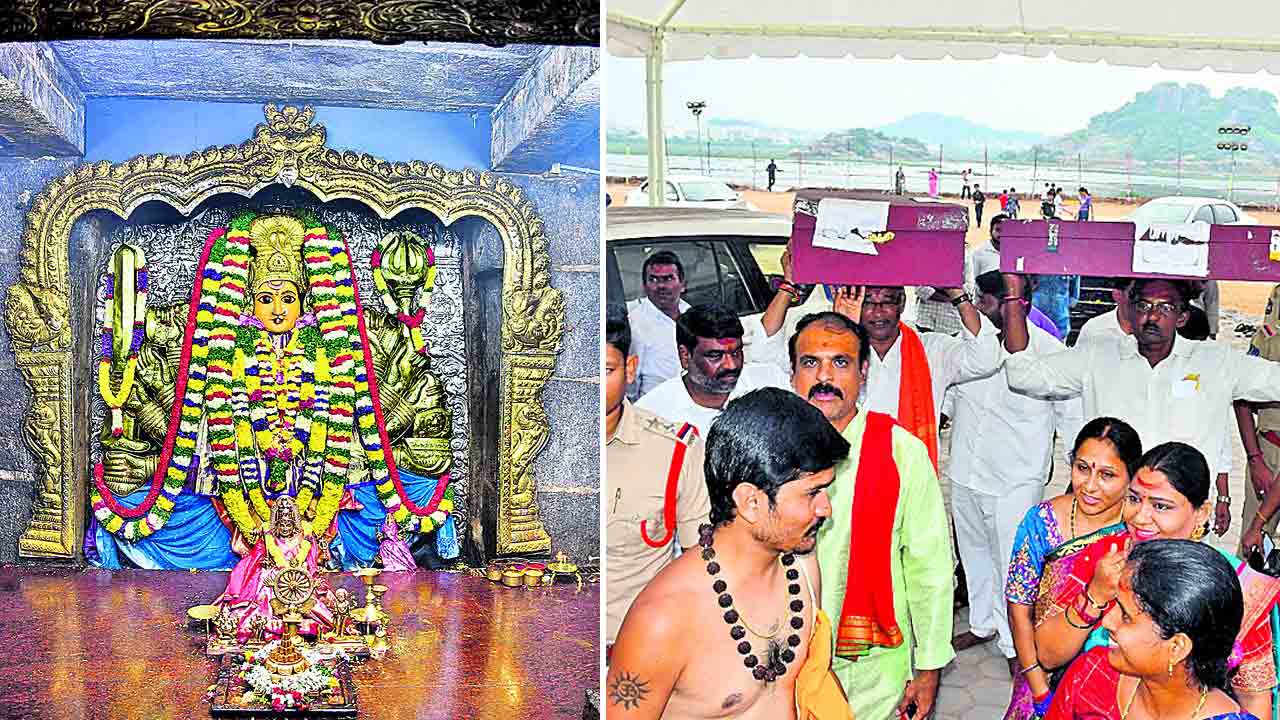 బాలాత్రిపుర సుందరిగా భద్రకాళీ అమ్మవారు