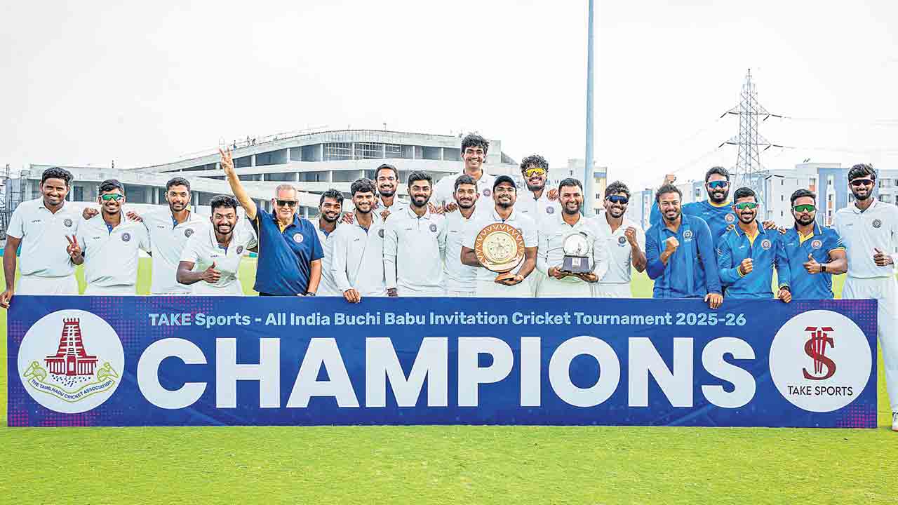 హైదరాబాద్దే బుచ్చిబాబు ట్రోఫీ