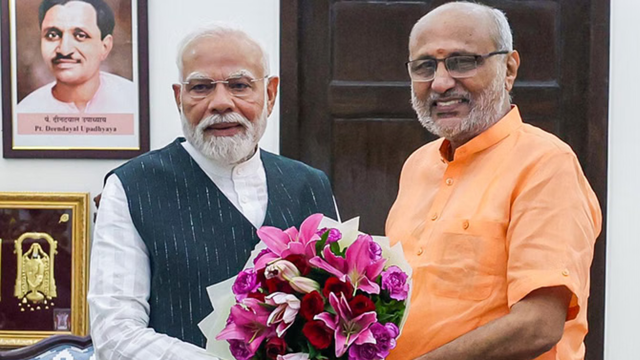 Vice President | ఈ నెల 12న ఉప రాష్ట్రపతిగా ప్రమాణం చేయనున్న సీపీ రాధాకృష్ణ..!