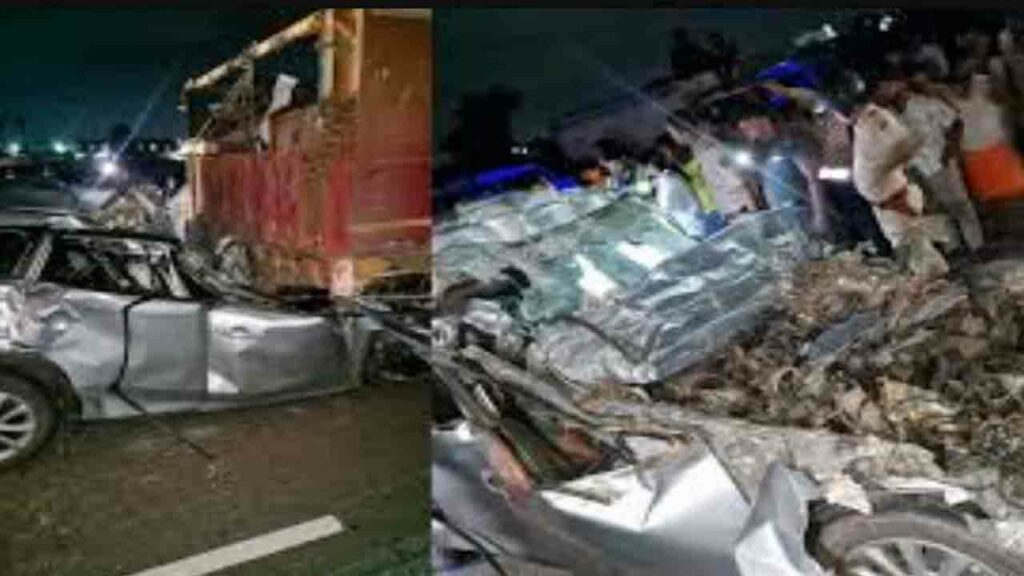 Car Rams Truck
