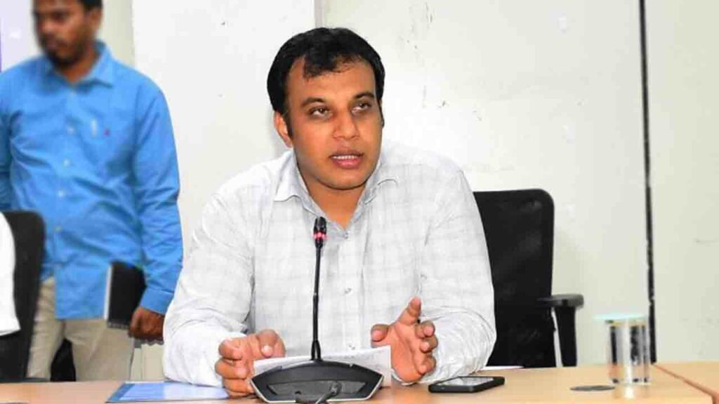 Collector Sandeep Kumar Jha