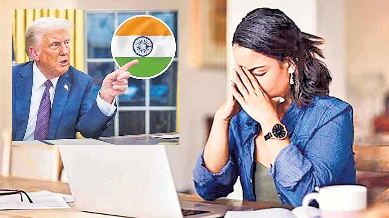 పైకి పొగుడుతూనే ఆంక్షలు.. భారత ఐటీకి ట్రంప్‌ షాక్‌!