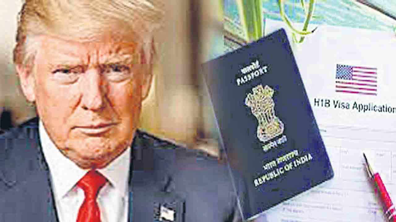 ఇండియాపై ట్రంప్‌ H1-B బాంబ్‌!.. 4 లక్షల మంది భారతీయ ఉద్యోగులపై తీవ్ర ప్రభావం