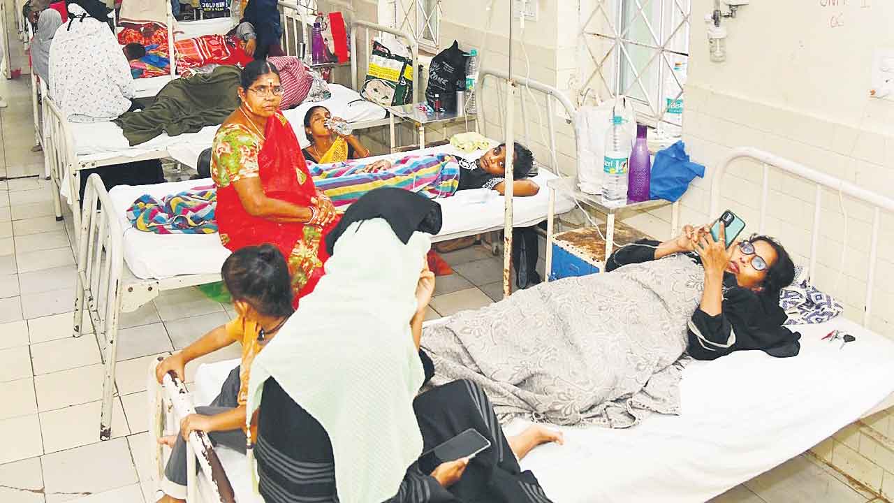 జ్వరం కుంపట్లు.. భయపెడుతున్న వైరల్‌ ఫీవర్లు