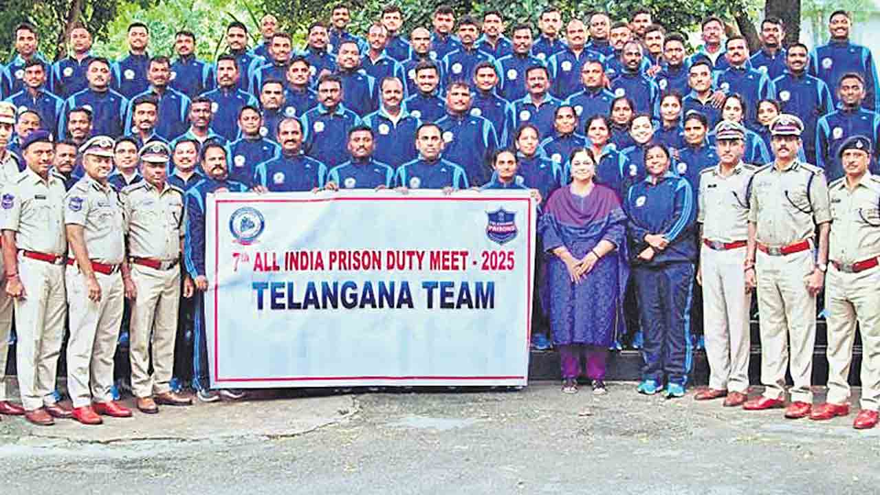 9 నుంచి అఖిల భారత జైల్‌ డ్యూటీ మీట్‌-2025