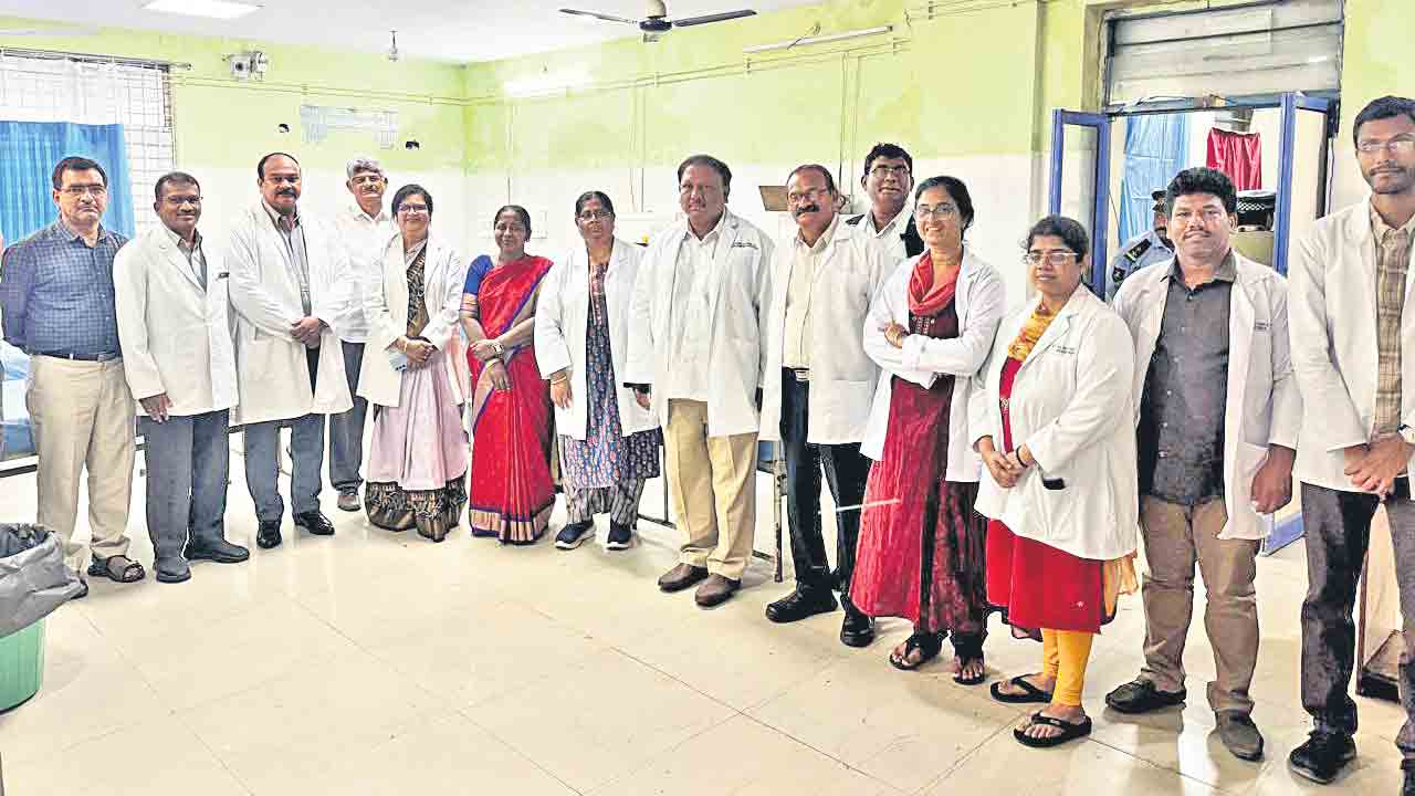 గాంధీలో పాలియేటివ్‌ కేంద్రం ప్రారంభం