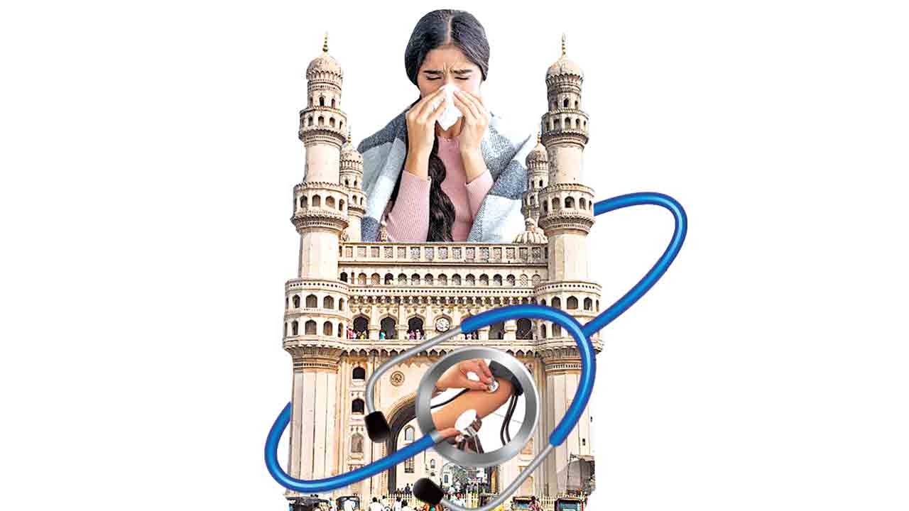 సిటీకి వైరల్‌ ఫీవర్‌.. గ్రేటర్‌లో దవాఖానాలకు క్యూ కడుతున్న రోగులు