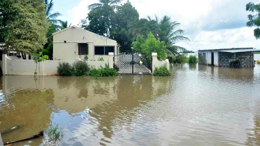 Heavy Flood Flow