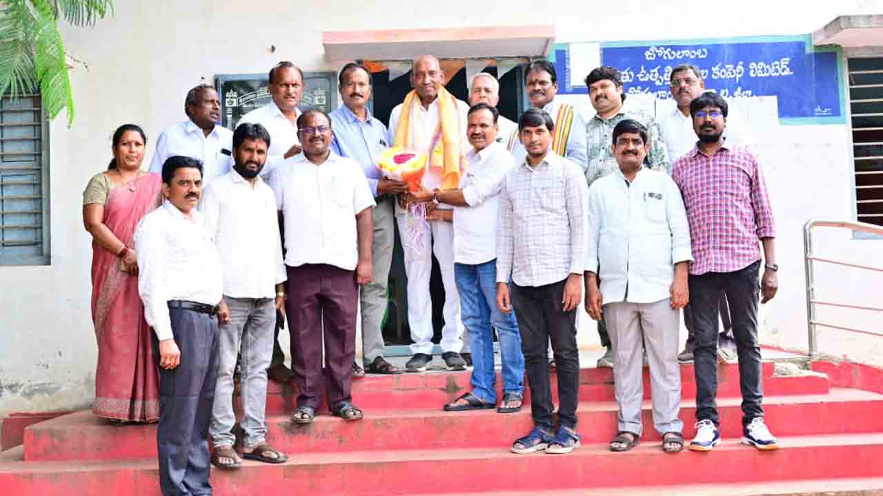 IRS President | ఐఆర్‌ఎస్‌ జోగులాంబ గద్వాల అధ్యక్షుడిగా అయ్యప్పరెడ్డి ఎన్నిక