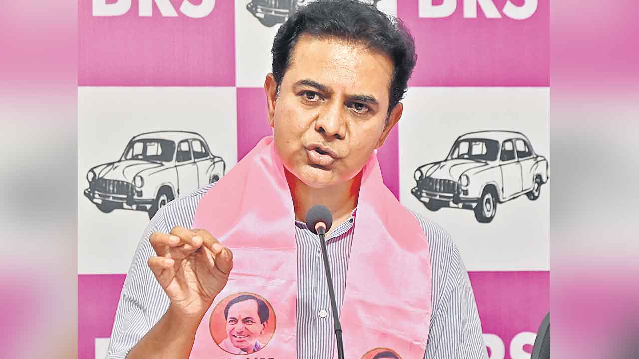 KTR | ఆల్మట్టి ఎత్తు పెంపుతో తెలంగాణకు కర్ణాటక కాంగ్రెస్ మరణశాసనం : కేటీఆర్
