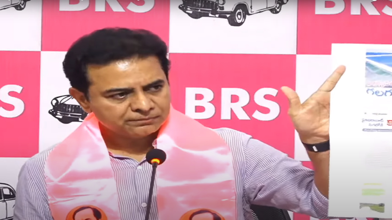 KTR | రేవంత్‌రెడ్డి సహా కాంగ్రెస్‌ నేతలు ముక్క నేలకు రాసి క్షమాపణలు చెప్పాలి.. కేటీఆర్‌ డిమాండ్‌