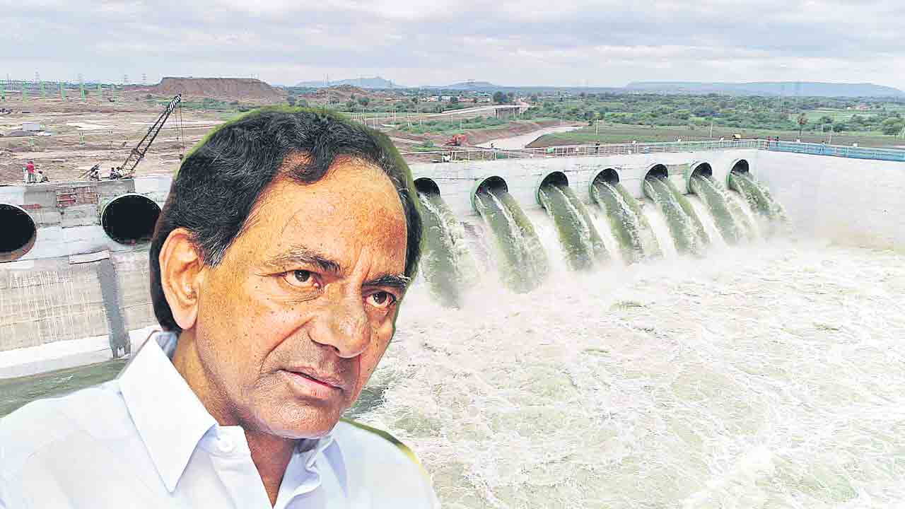 కాంగ్రెస్‌ కాళేశ్వరం కుట్రలపై బీఆర్‌ఎస్‌ ఫైర్‌