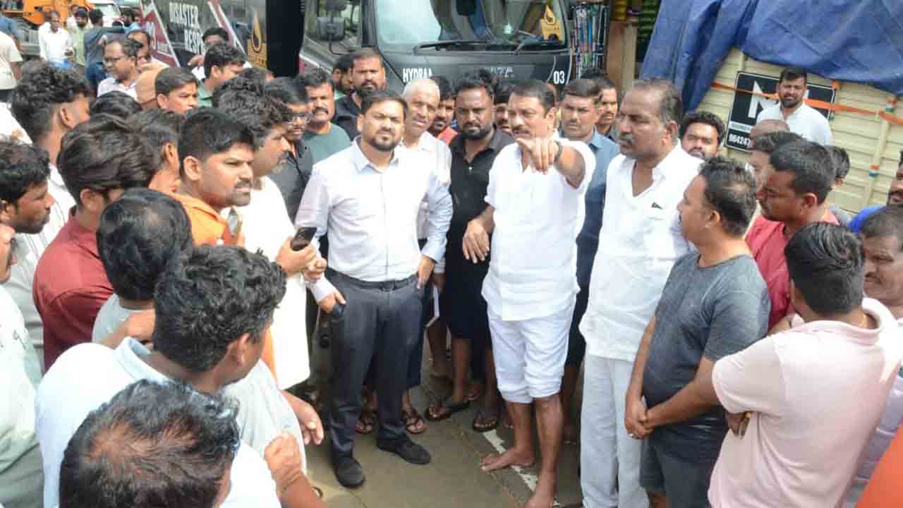 MLA Devireddy Sudheer Reddy | ముంపు బాధితులకు తక్షణ సాయం, భోజన వసతి కల్పించాలి : ఎమ్మెల్యే దేవిరెడ్డి సుధీర్‌రెడ్డి