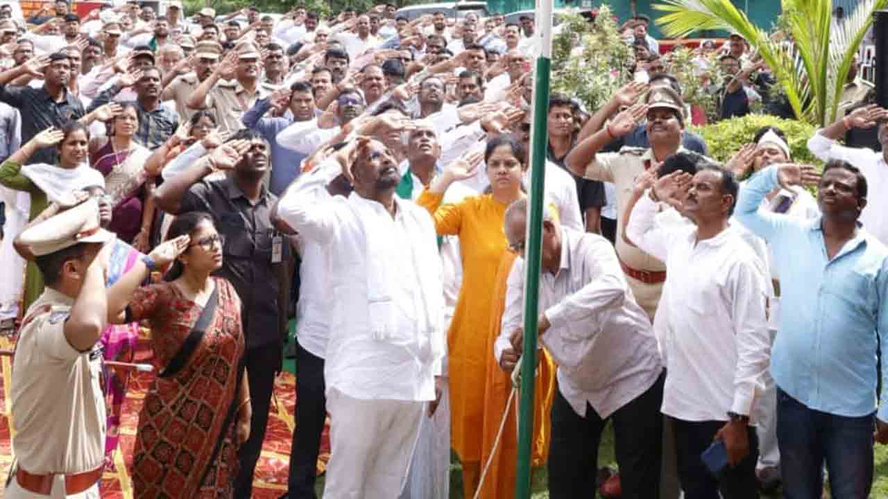 Minister Vakiti Srihari | నాటి త్యాగాల ఫలితమే నేటి తెలంగాణ రాష్ట్రం : మంత్రి వాకిటి శ్రీహరి